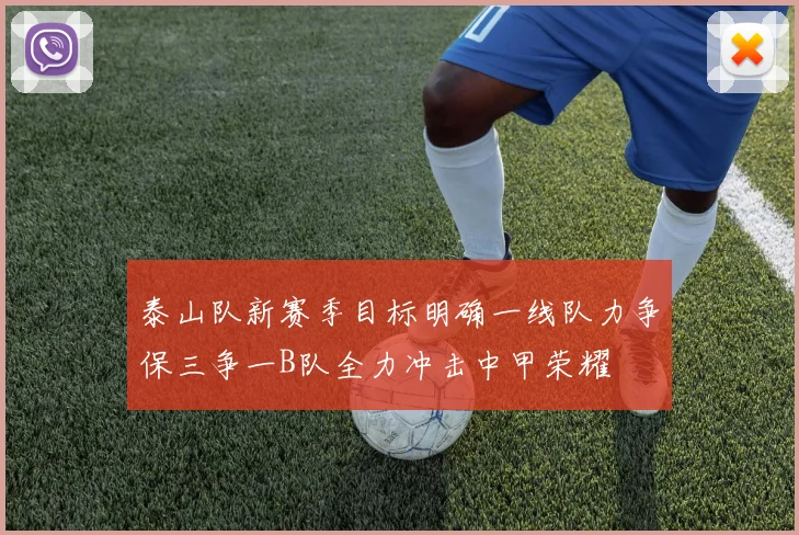 泰山队新赛季目标明确一线队力争保三争一B队全力冲击中甲荣耀